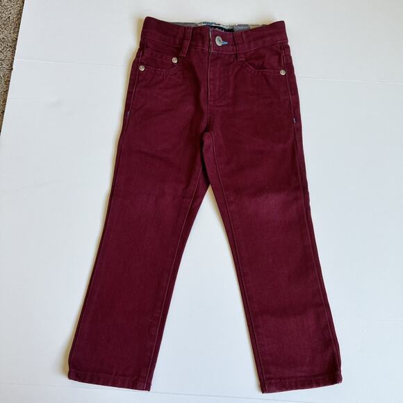Mini Boden Burgundy Pants 3Y - Picture 2 of 9
